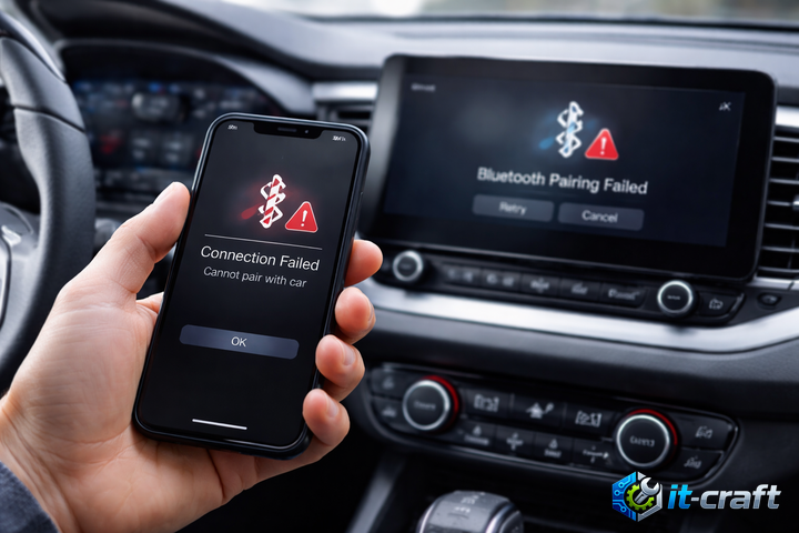 Почему смартфон не подключается к Bluetooth в автомобиле