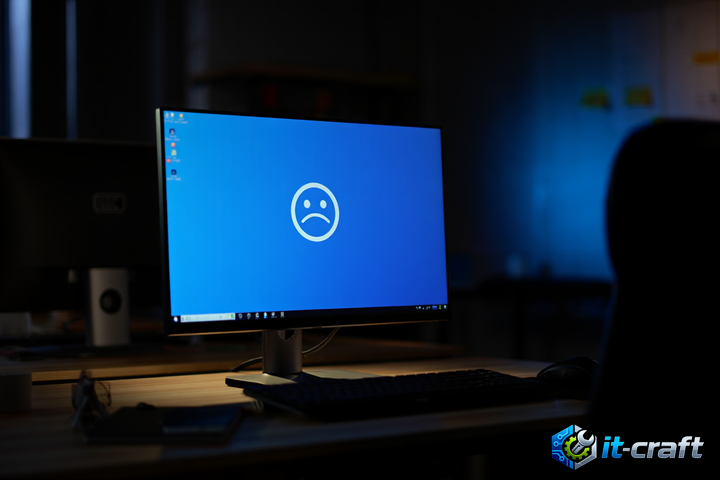 Windows показывает синий экран 0x0000007b при загрузке — как восстановить загрузку